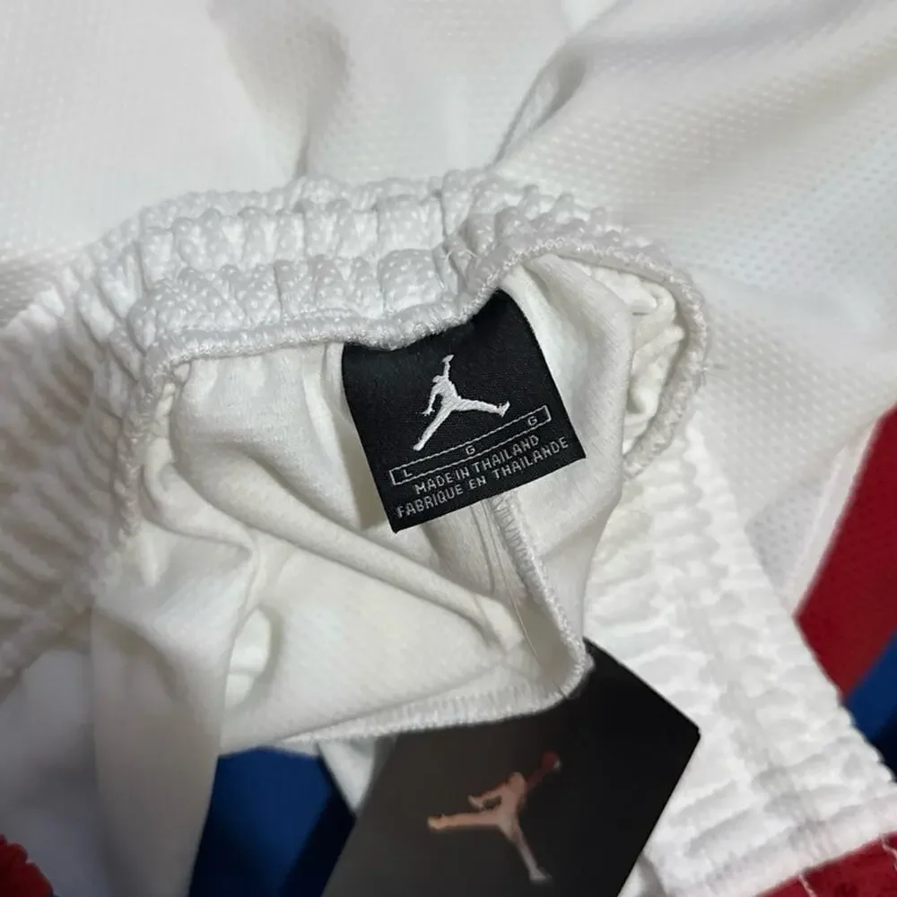 2008 Air Jordan USA Red White Blue Basketball 277024-106 Shorts